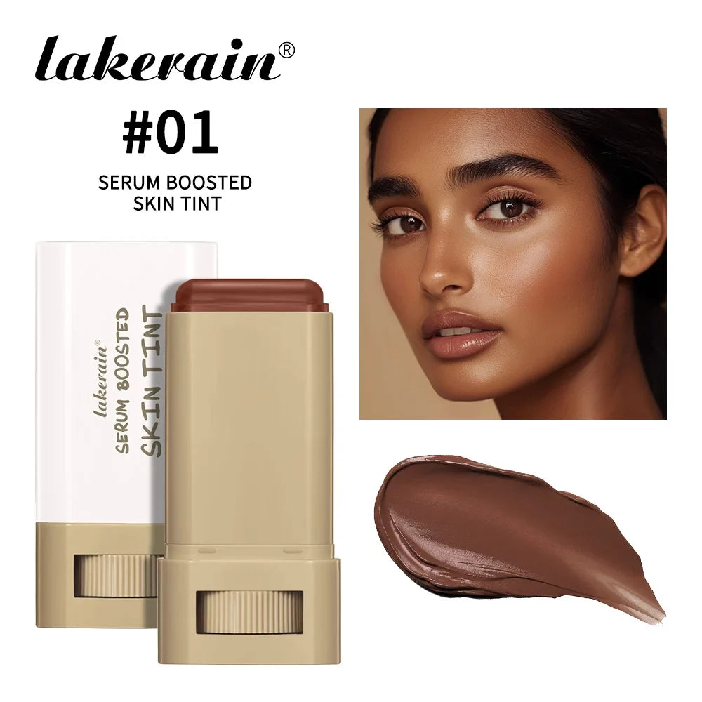 Skin tint foundation stick — serum-boosted moisturizing coverage for all skin tones