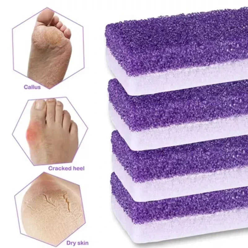 2-in-1 Pumice Stone & Foot Scrubber