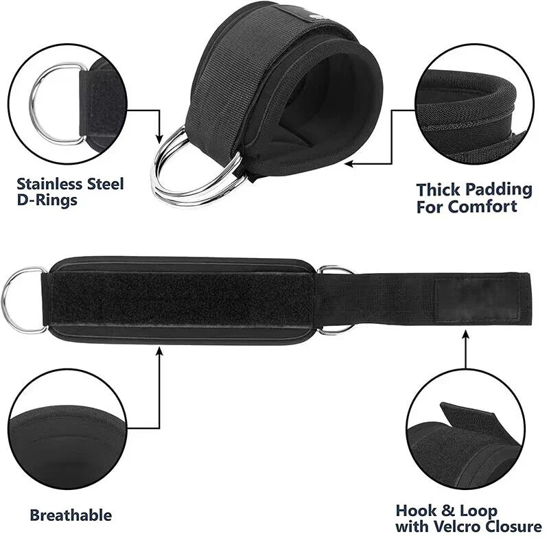Ankle Strap Resistance Bands — Glute & Hip Training