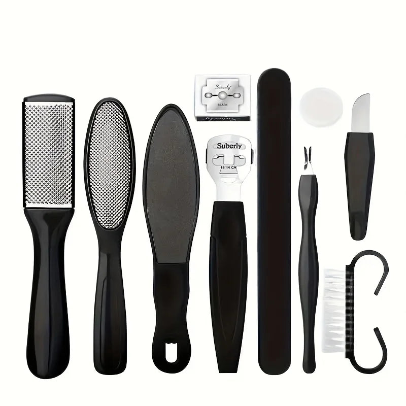 Stainless Steel Pedicure Tool Set – Professional Foot Care Kit