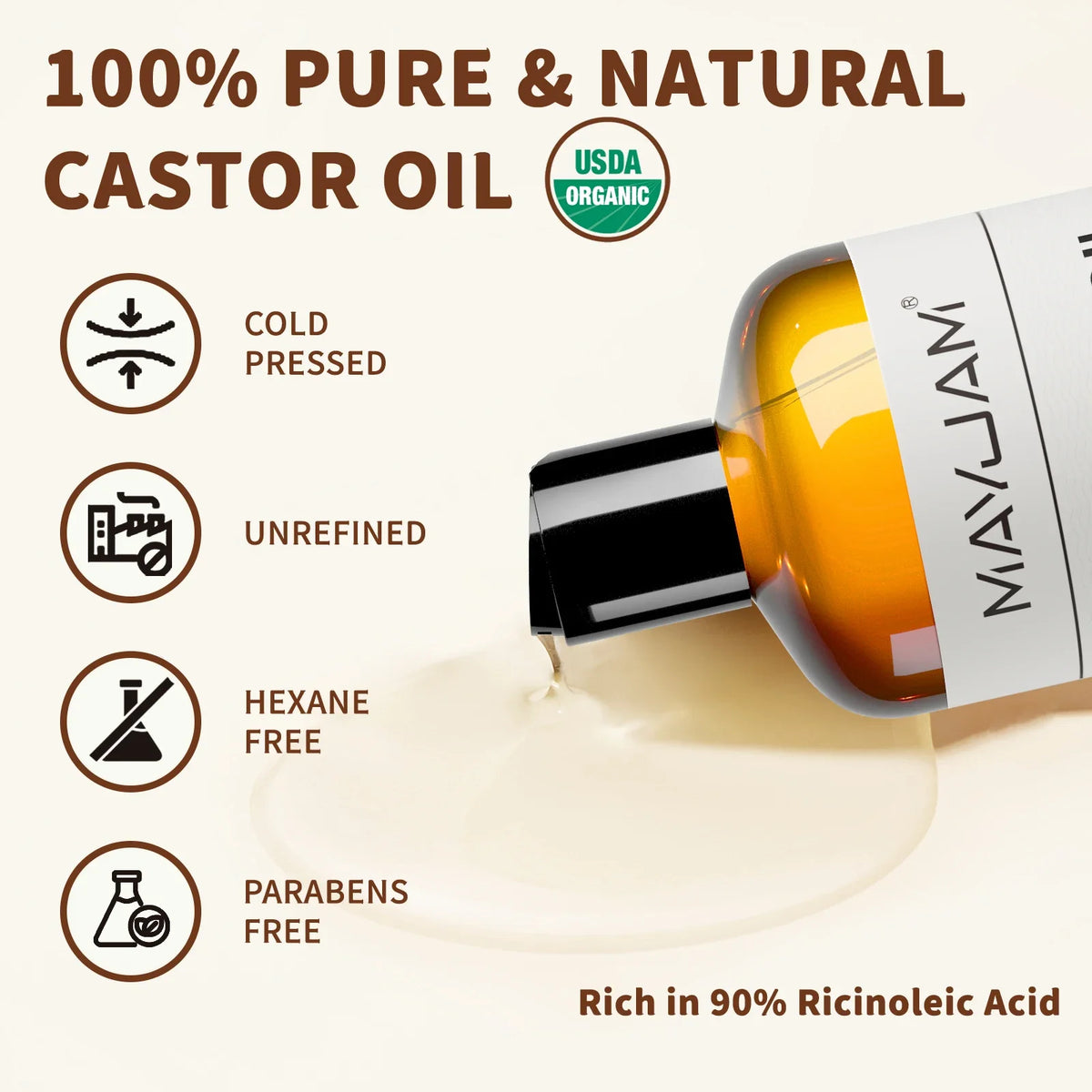 Pure Organic Carrier Oil — 473ml