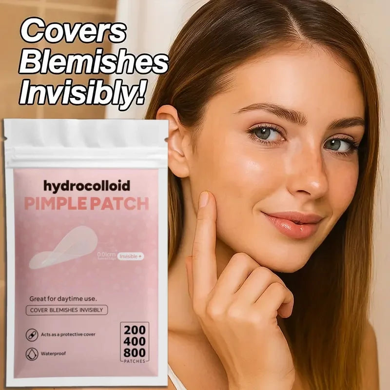Invisible Hydrocolloid Pimple Patches – Mixed Sizes