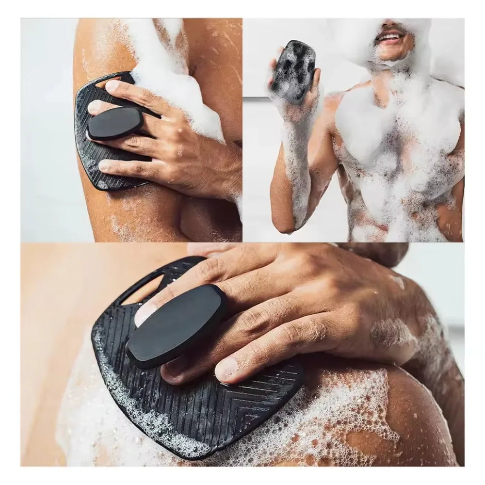 Silicone Exfoliating Body Brush – Deep Cleanse & Massage Scrubber