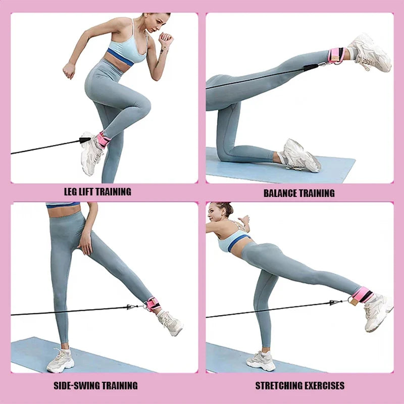 Ankle Strap Resistance Bands — Glute & Hip Training