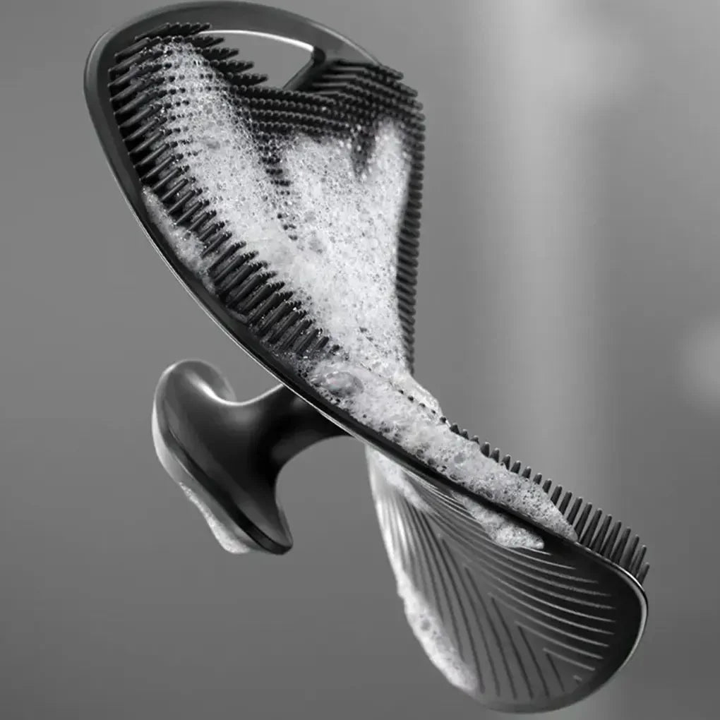Silicone Exfoliating Body Brush – Deep Cleanse & Massage Scrubber