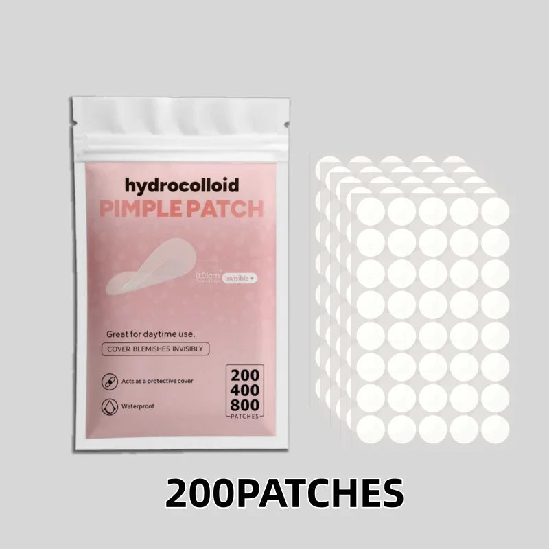 Invisible Hydrocolloid Pimple Patches – Mixed Sizes