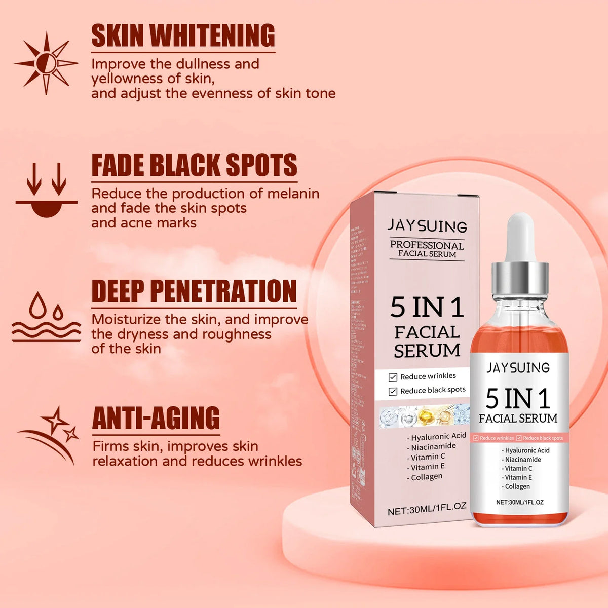 5-in-1 Firming & Brightening Face Serum