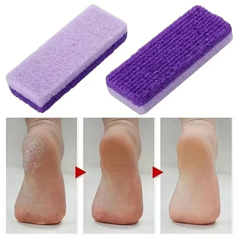 2-in-1 Pumice Stone & Foot Scrubber