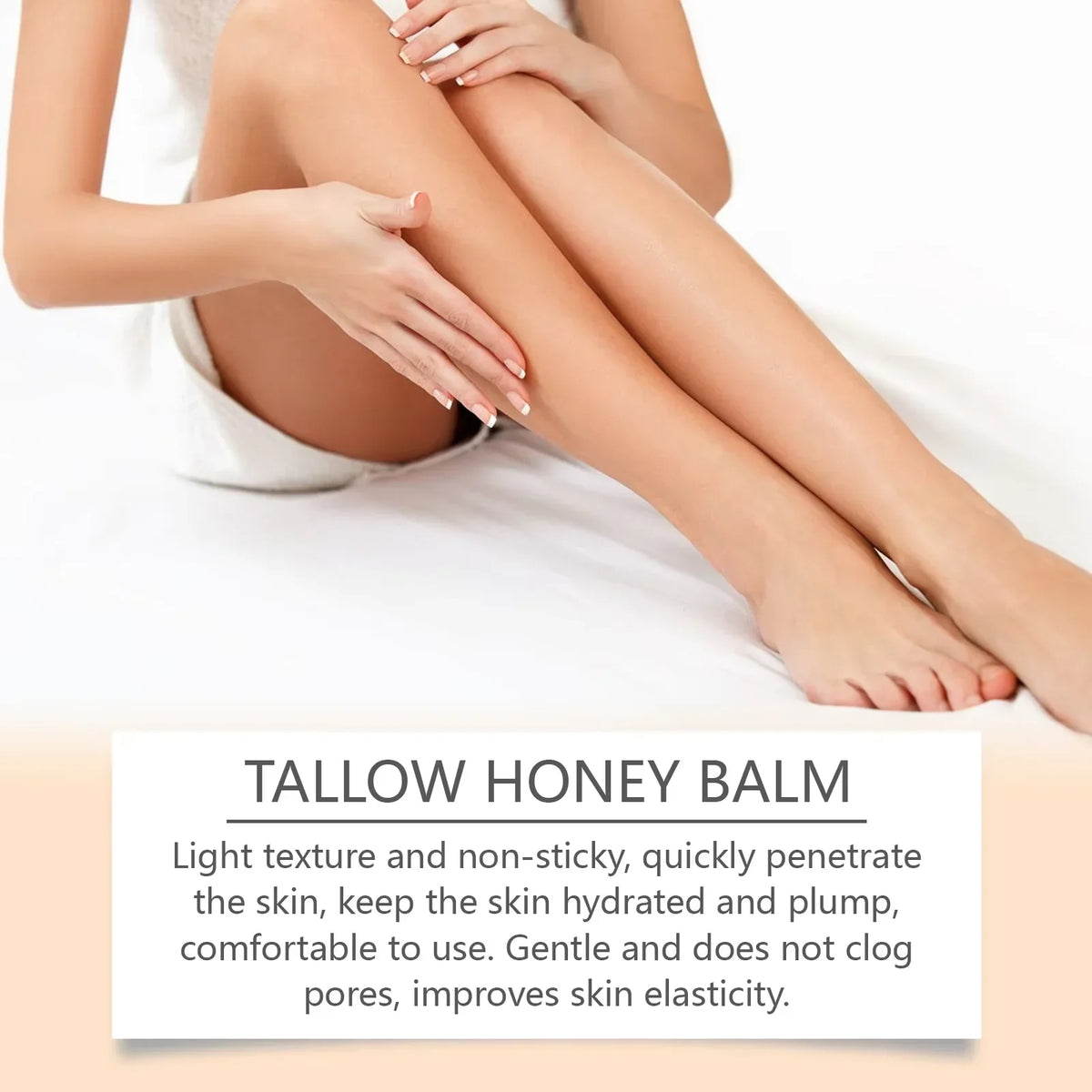 Whipped Tallow Honey Balm – Hydrating Face & Body Cream