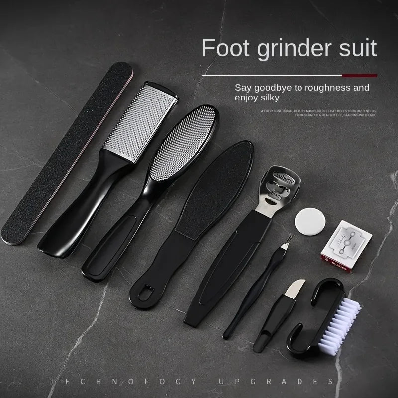 Stainless Steel Pedicure Tool Set – Professional Foot Care Kit