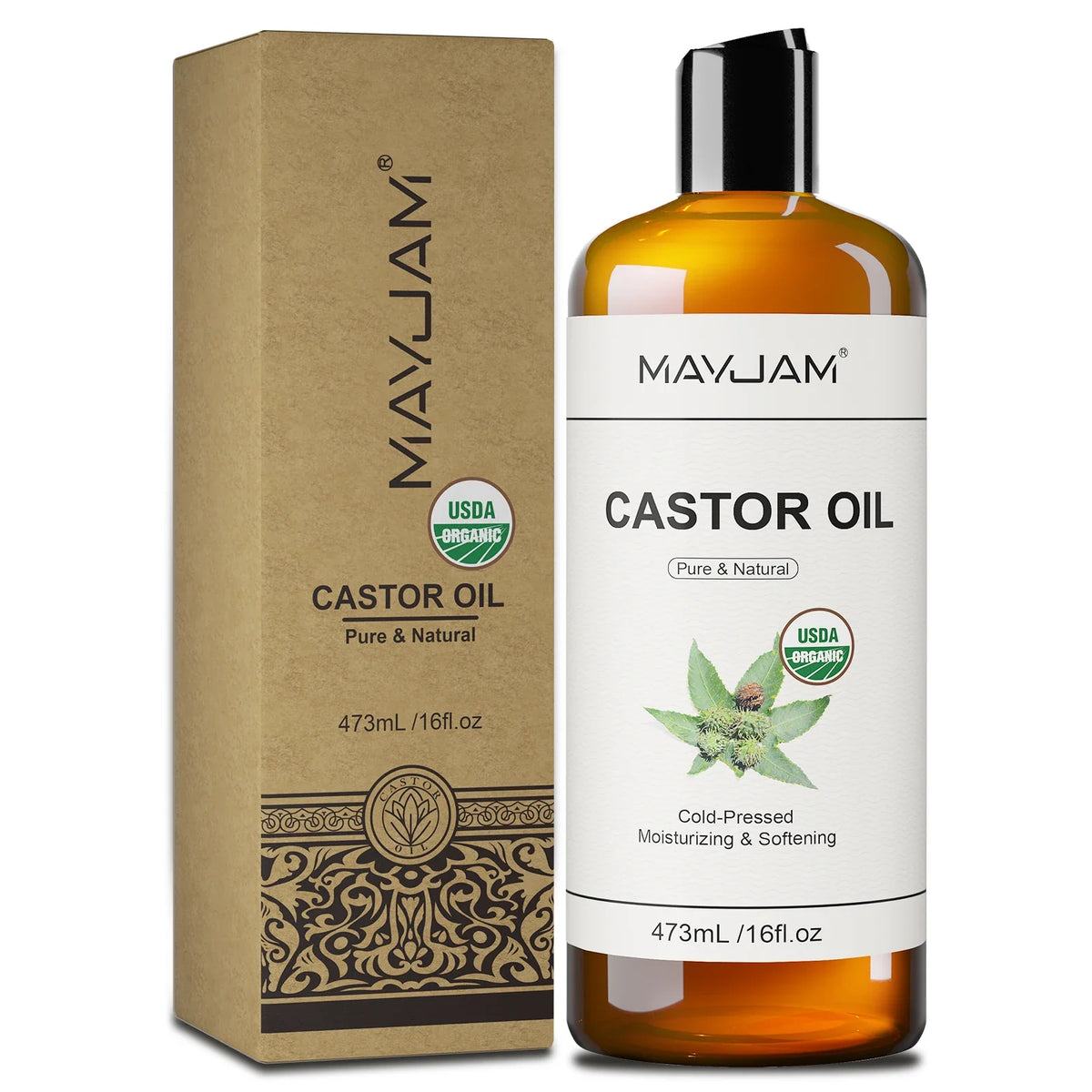Pure Organic Carrier Oil — 473ml
