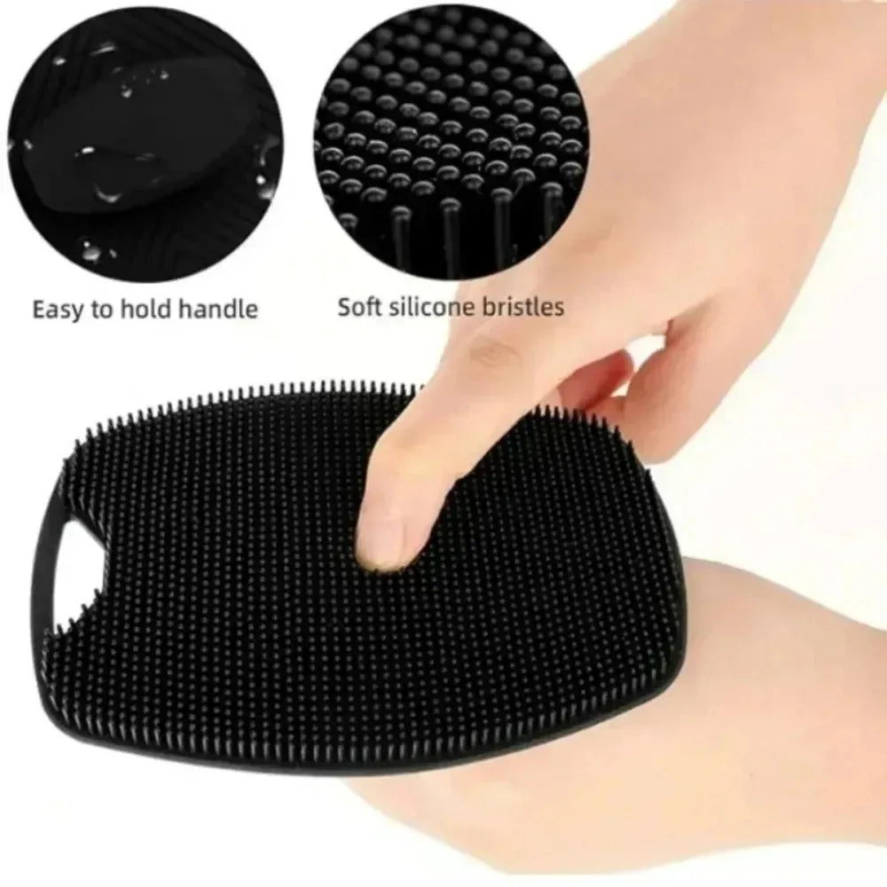 Silicone Exfoliating Body Brush – Deep Cleanse & Massage Scrubber