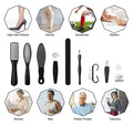 Stainless Steel Pedicure Tool Set – Professional Foot Care Kit