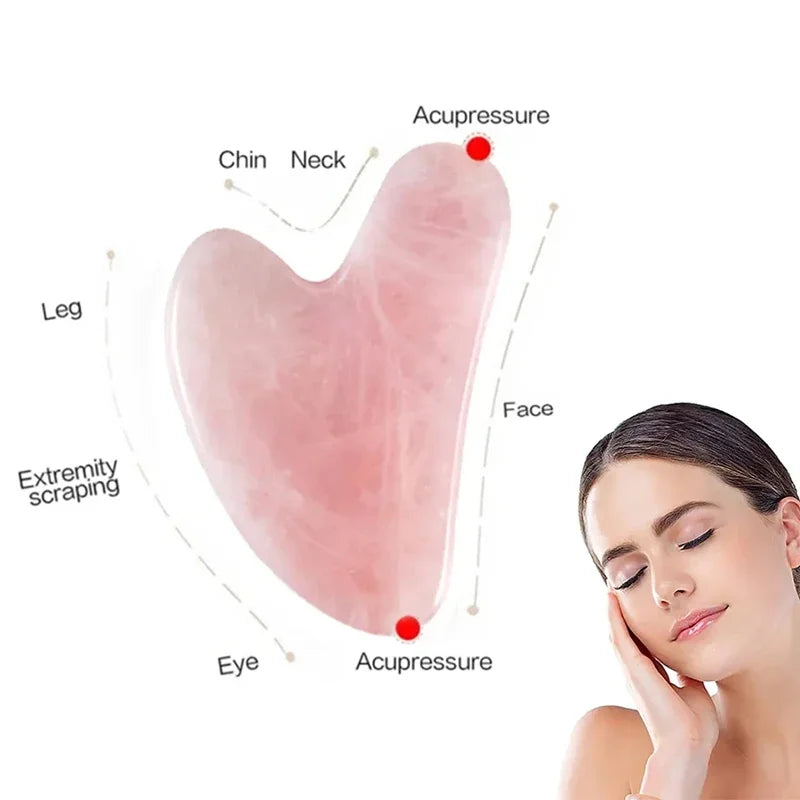 Jade Gua Sha Facial Board – Sculpting Massage Tool