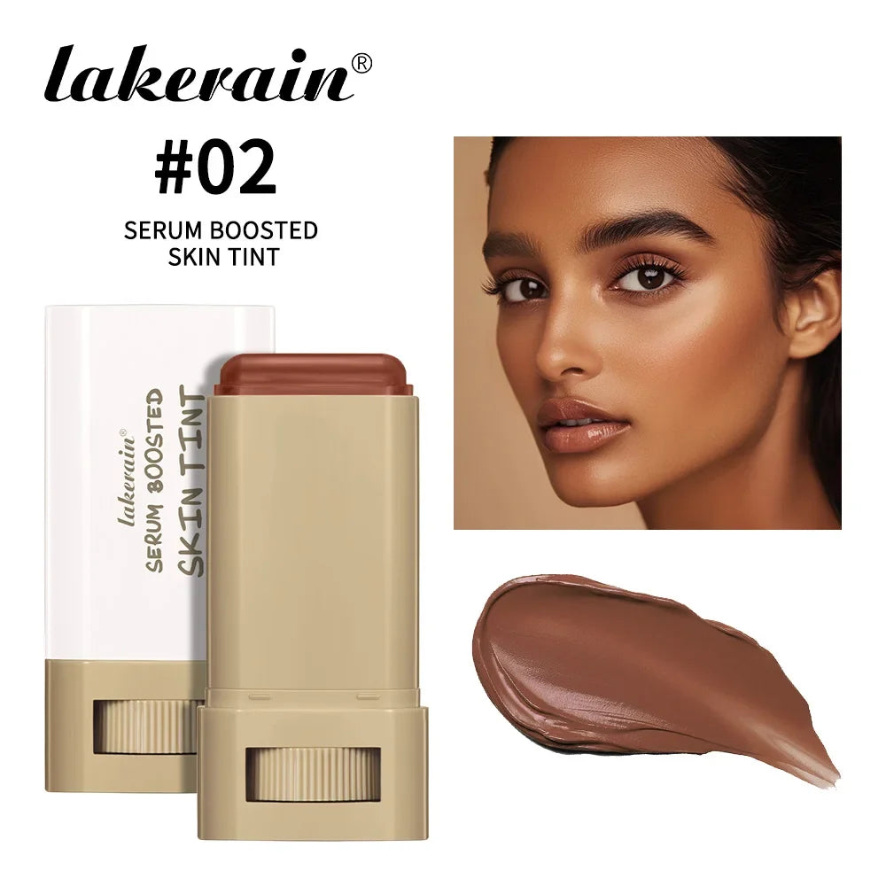 Skin tint foundation stick — serum-boosted moisturizing coverage for all skin tones