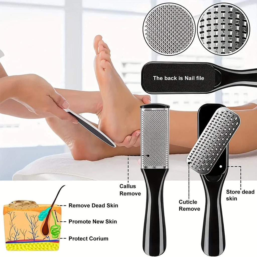 Stainless Steel Pedicure Tool Set – Professional Foot Care Kit